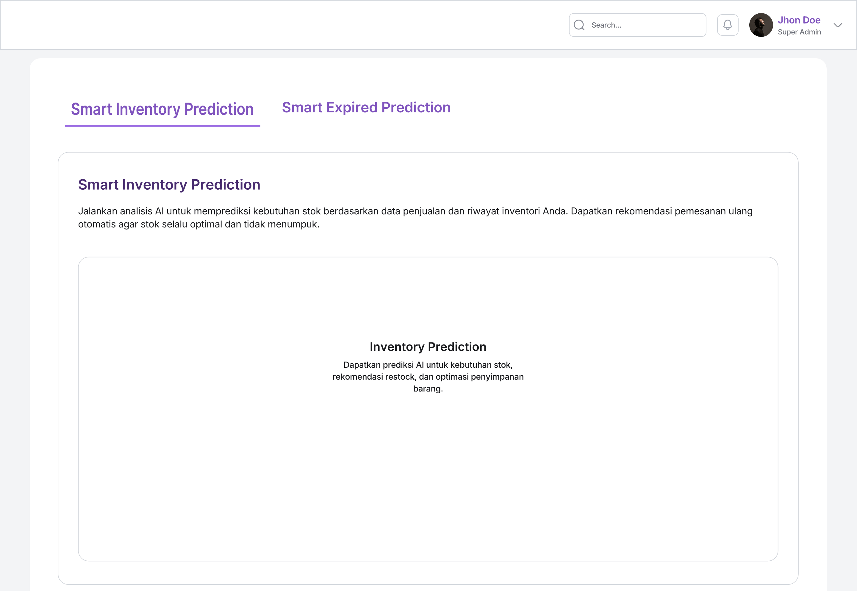 AI analytic product recomendation